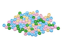 Koraliki drewniane 8mm pastelowe KD8-1 Brewis